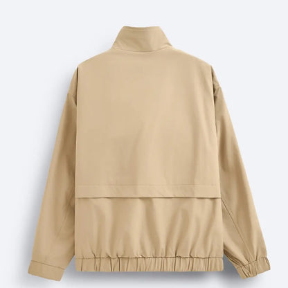 Urban Minimalist Beige Jacket Closestox